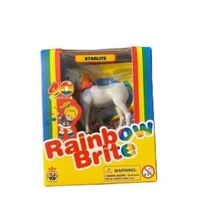 Rainbow Brite Starlite Horse Figure NEW 40th Anniversary